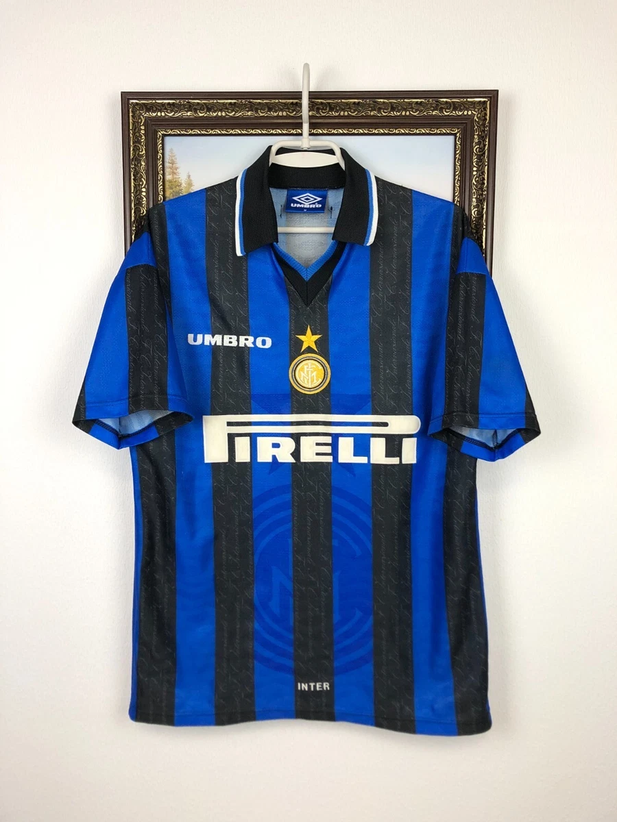 Maillot Vintage Inter Milan Fiorucci Années 80 – Laine Taille M