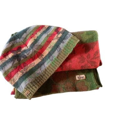 VintageRoeckl  Set Hat and Scarf Wool Set of Two
