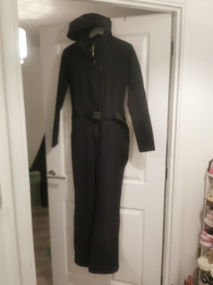 Damen Perfect Moment Schwarz Skianzug Schneeanzug Gr. L UK 12/14