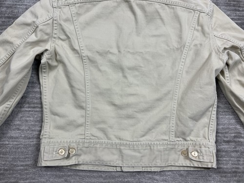 Vintage 60s Lee Westerner 100 - J Button Up Jacket Mens Medium Beige Western USA - Picture 14 of 19