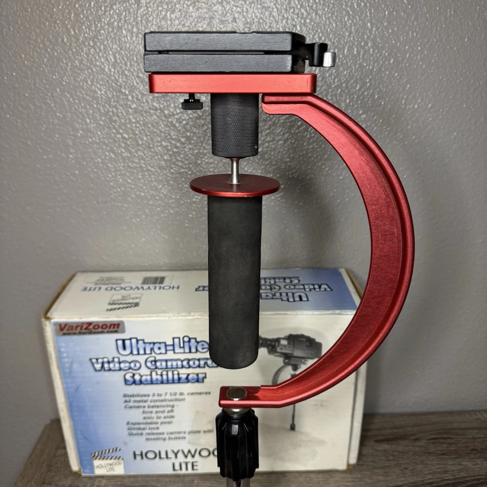 VariZoom Ultra-Lite Video Camcorder Stabilizer 2-7 Pounds Cameras Italy Gimbal - Image 2 of 4