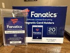 Fanatics 35pt Magnetic Card Holder - 20-Count Box