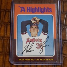 Nolan Ryan Cards, Rookie Cards and Autographed Memorabilia Guide 13