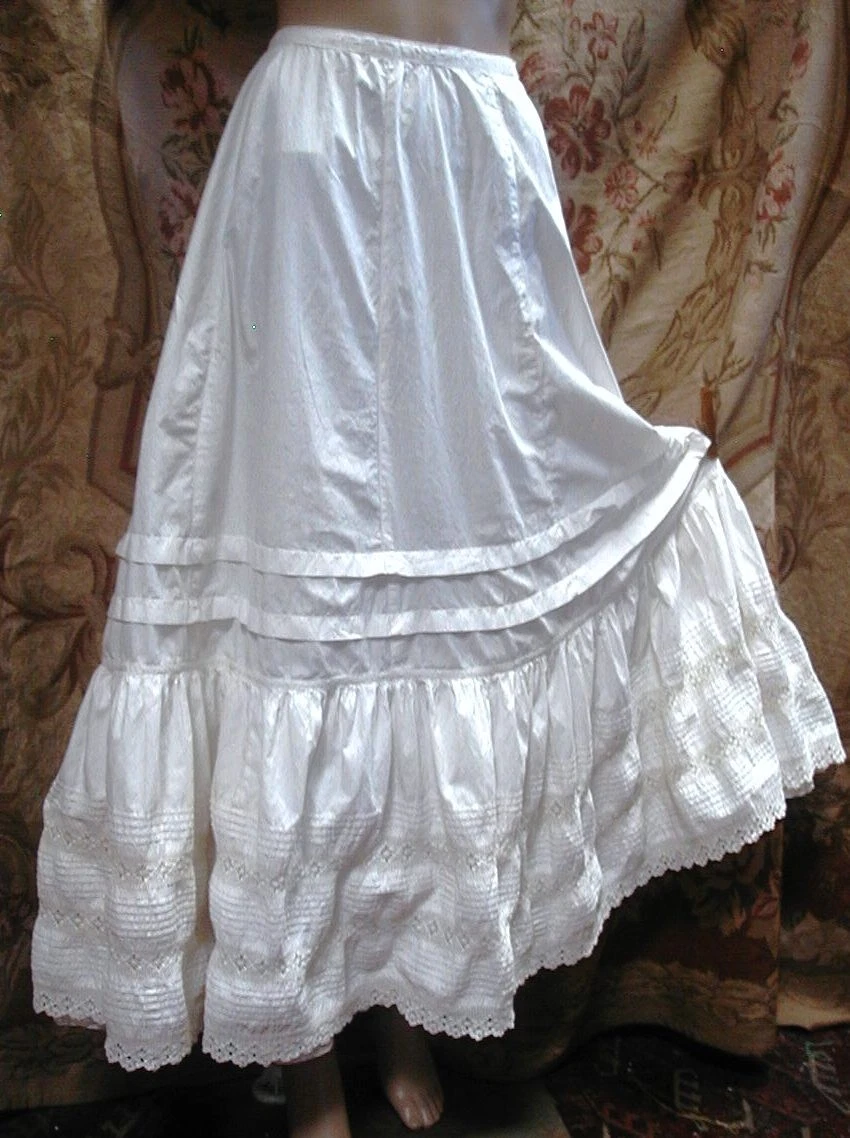 Lace White Vintage Skirts for Women for sale | eBay
