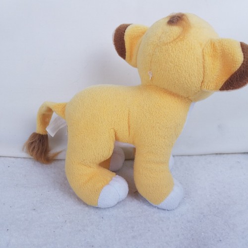 Simba Vintage Disney Der König der Löwen küssendes Jungtier Plüsch Magnet Nase 90er - Bild 3 von 9