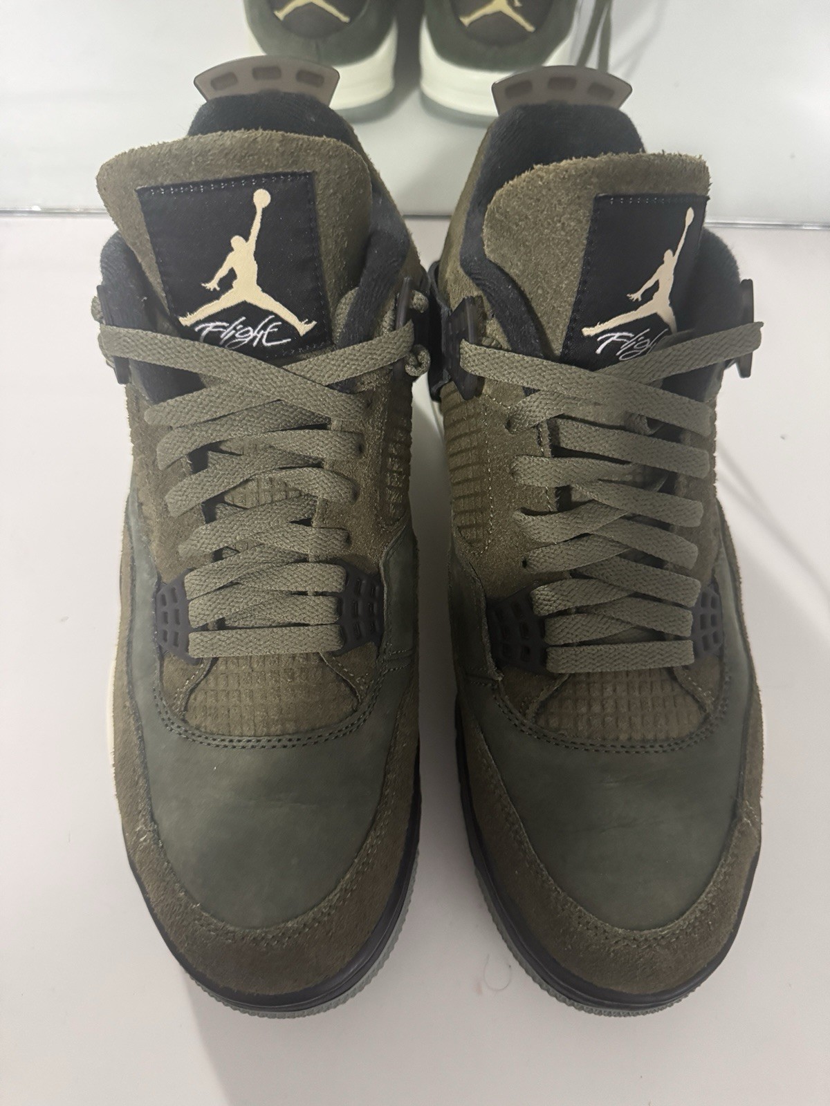 Air Jordan Flight Court Oil Green Olive Aura