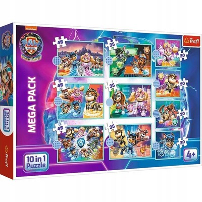 Paw Patrol 10-in-1 Puzzle Set für Kinder 4+ Jahre - tolles Geschenk!