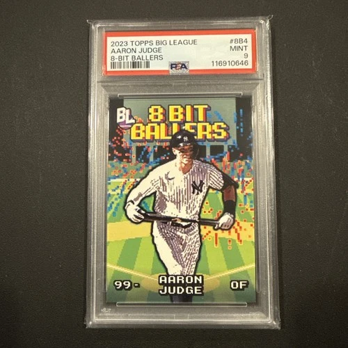 2023 Topps Big League 8 Bit Ballers Aaron Judge #8B4 PSA 9 New York Yankees