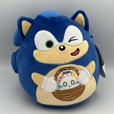 Squishmallows SEGA SONIC THE HEDGEHOG HOLDING EASTER BASKET - 8'' Plush 2026 NWT