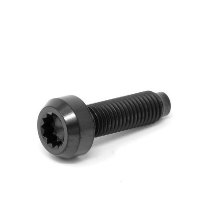 Titanium BBS RS RX Radschrauben Split-Rim Bolts M7 24mm Geschmiedet CNC BLACK