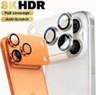 Apple iPhone Camera Lens Protector for 17 Pro Max & 17 Pro Metal Tempered Glass