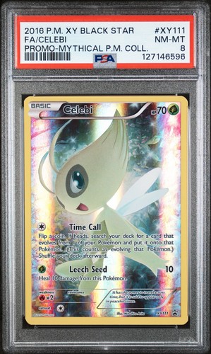 Celebi graded PSA 8 for sale on eBay