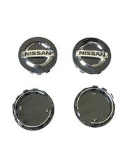 4pcs Set 54mm2.12 Car Black Wheel Hub Caps For Nissan Altima Rogue Mu