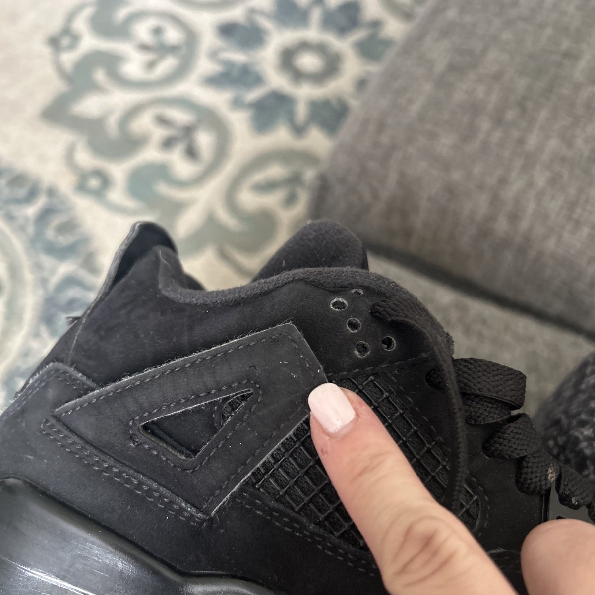 Size 6 - Jordan 4 Retro Mid Black Cat 2019 | eBay