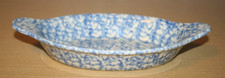Blue Bel-Terr Spongeware Au Gratin Baking Dish 9529