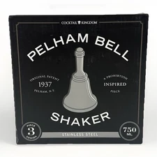 Cocktail Kingdom Pelham Bell Cocktail Shaker 750ml Stainless Steel Rare