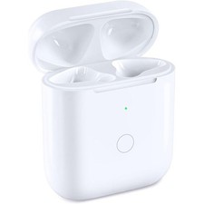 Wireless Charging Case for AirPods 1st  2nd Gen   White