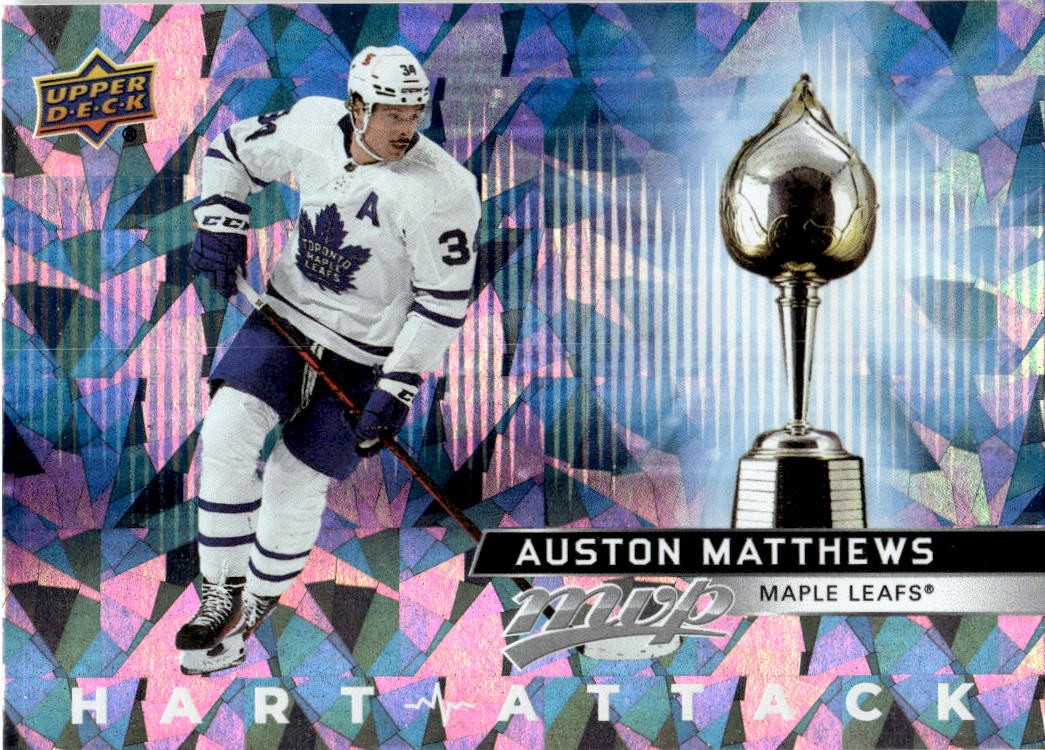 2021-22 Upper Deck MVP #HA-3 Auston Matthews Hart Attack
