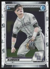 2020 Bowman Draft #BD-162 Jack Blomgren Chrome