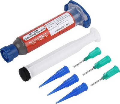 Wonderway Sn42/Bi58 T4 Lead Free Solder Paste No Clean, 138  Melting 20g 