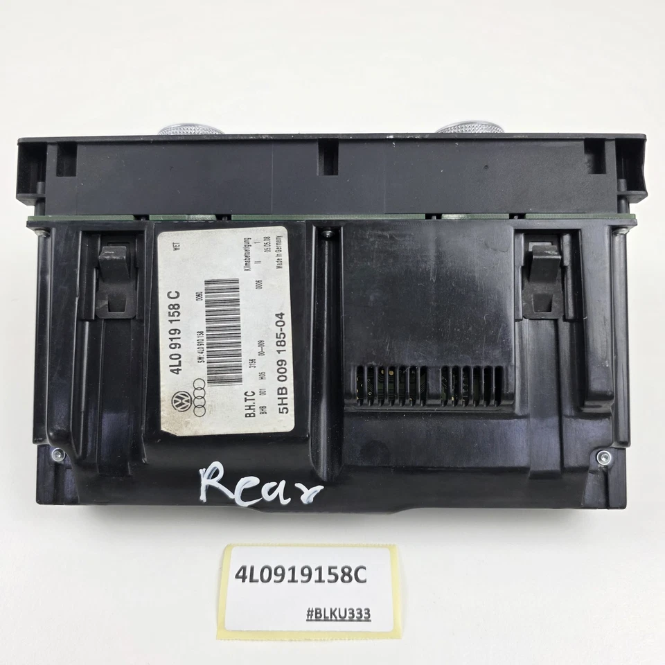 Panel de control climático trasero Audi Q7 2007-2009 4L0919158C Foto 2 de 4
