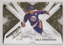 2022-23 SPx Radiance F/X Gold 51/99 Dale Hawerchuk #RFX-9 HOF 8s6