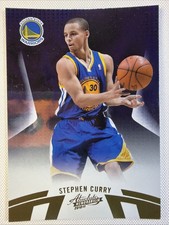 STEPHEN CURRY 2ND YEAR 2010/11 ABSOLUTE MEMORABILIA #10*NRMT*WARRIORS*