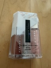 new nib Fenty beauty gloss bomb double take lip duo full size glow lip Set sweet