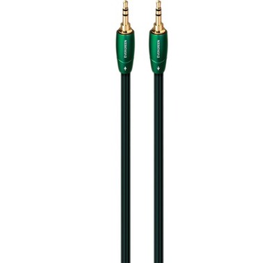 AudioQuest Evergreen 1.5m (4.92 ft.) 3.5mm to 3.5mm Analog Audio Cable