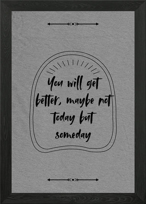 Motivationszitat Poster gerahmt Wandbild Poster Leinwanddruck Bild