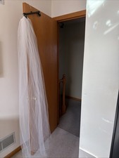 Wedding Veil White 5 Foot And 7 Inches Long.