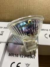 10 Pack of Brand New Long Lasting MR16 BAB 12V 20W Halogen Light Bulbs