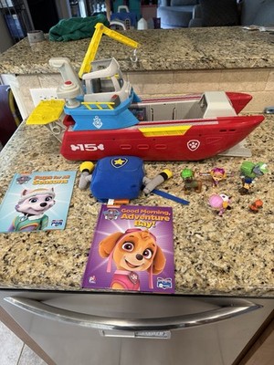 Paw Patrol Boat/sea Patrol Transforming Boat And More Lot