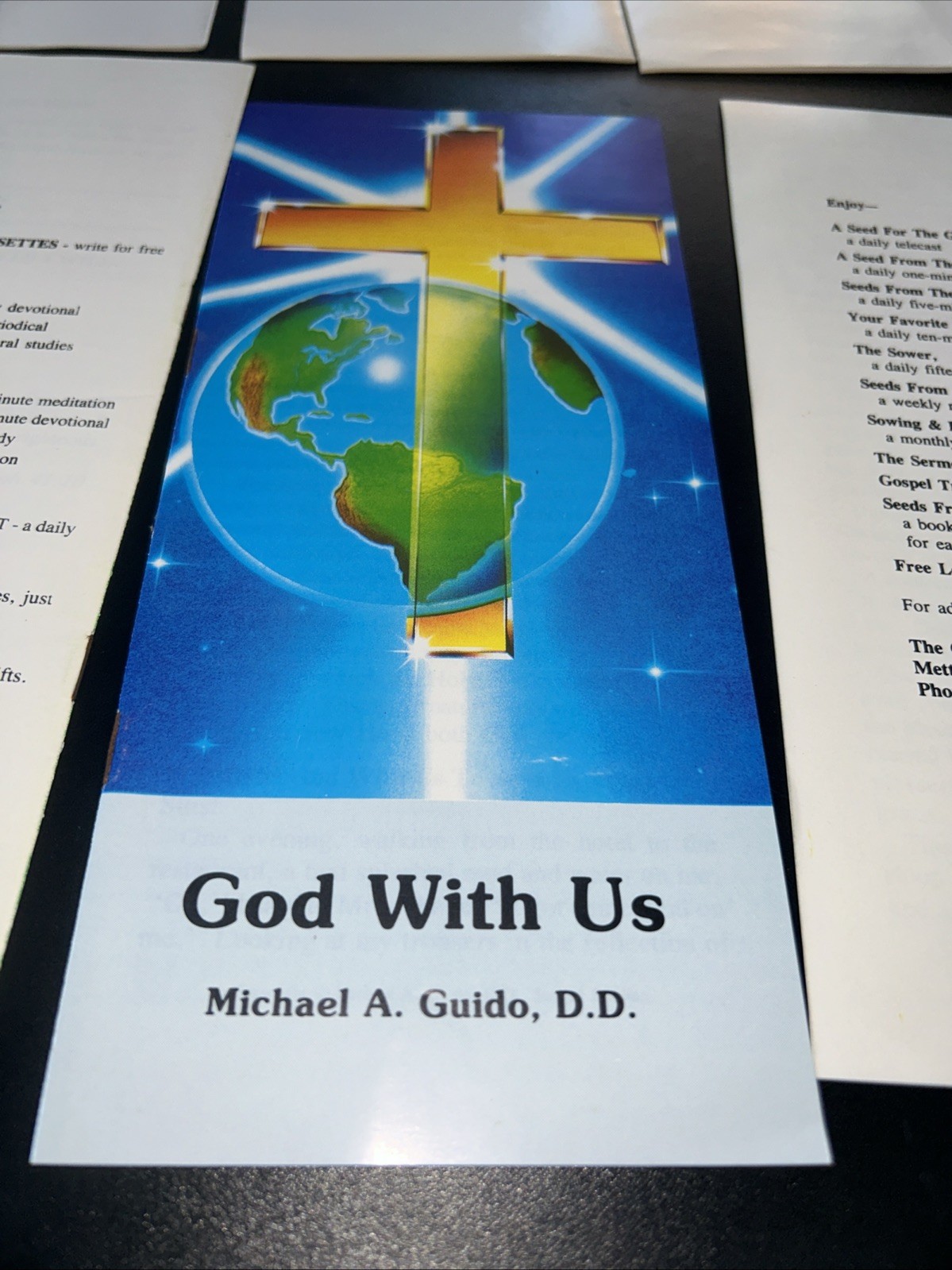 VTG 1990's Lot- 12 Guido Ministries  Inspirational Booklets Religious Pamphlets