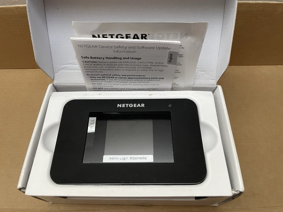 NETGEAR AirCard 797 Mobiler SIM Card WiFi Hotspot • Kein eSIM oder Roamingkosten