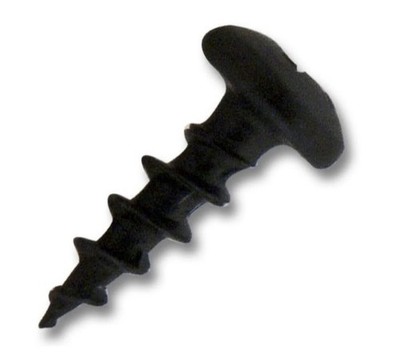 Govee Pro Elite Bracket Screw, #6, 1/2 in, Black Stainless Steel Pan Head