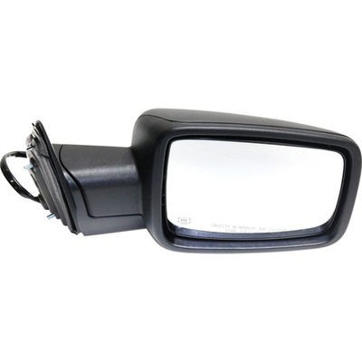 Mirror Textured Black Power Glass Passenger Side For 2013-2020 Ram 1500 2500