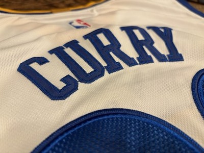 100% *STITCHED AUTHENTIC* JERSEY STEPHEN CURRY XXL ADIDAS PRO CUT WARRIORS WHITE