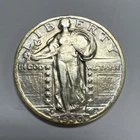 1930-S Standing Liberty Quarter Choice VF Details-Cleaned