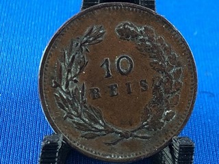 PORTUGAL 10 REIS 1891 (A4/72)