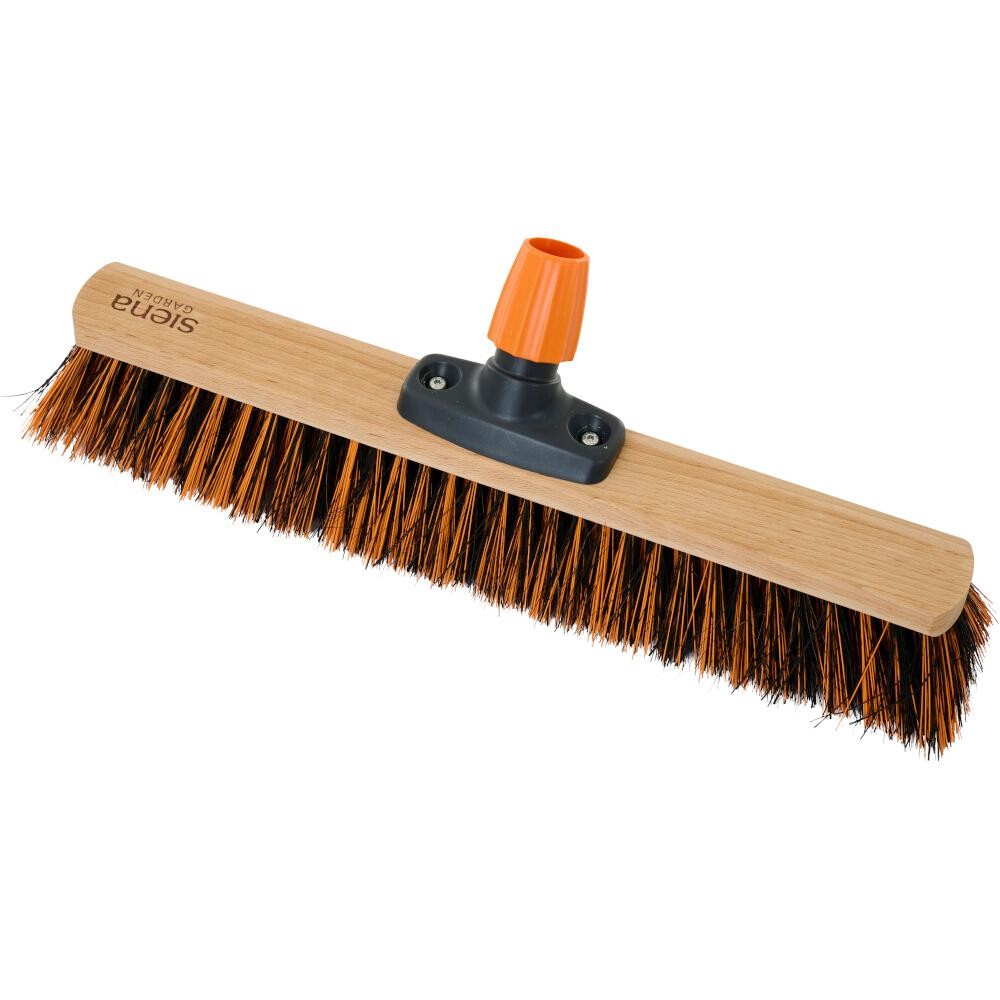SIENA GARDEN Südharzer Bauernbesen 60 cm Kunststoffhalter, Buche FSC  100 %
