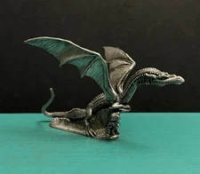 Rawcliffe Pewter Winged Dragon Female Consort Drogon Dany Mini Figurine GOT AD&D