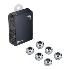 Bitspower G1/4" to Enhance Multi-Link Fitting for 12mm OD Rigid Tubing, White 