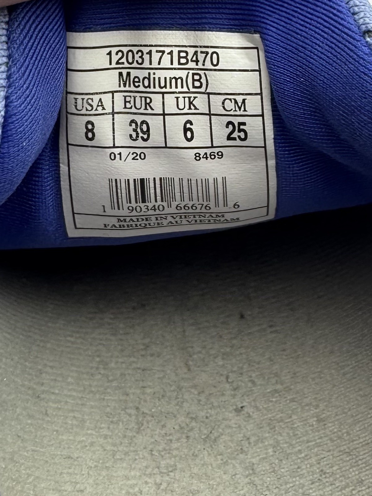Brooks Glycerin 18 Shoes Women’s UK Size 6 B Blue Running Sneakers TOUGH image 8
