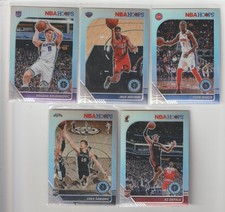 NBA-2019-20 NBA HOOPS ALL PRIZMS SAMANIC, OKPALA, HOLIDAY, MAKER, BOGDAN NB-2