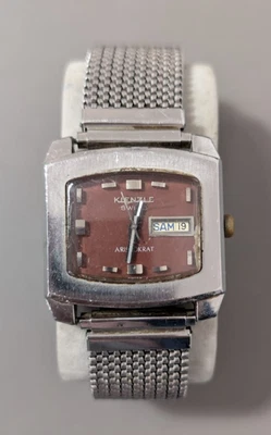 Kienzle Swiss Aristokrat Mechanische Armbanduhr Handaufzug Vintage Defekt! - Bild 1 von 4