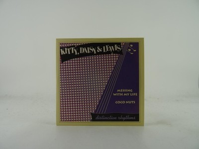 KITTY DAISY AND LEWIS MESSING WITH MY LIFE (C54) 2 Track Promo CD Single includi