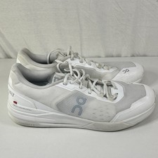 On THE ROGER Advantage Pro Men's Sz 12.5 White White 3MF10271200 Tennis Shoes