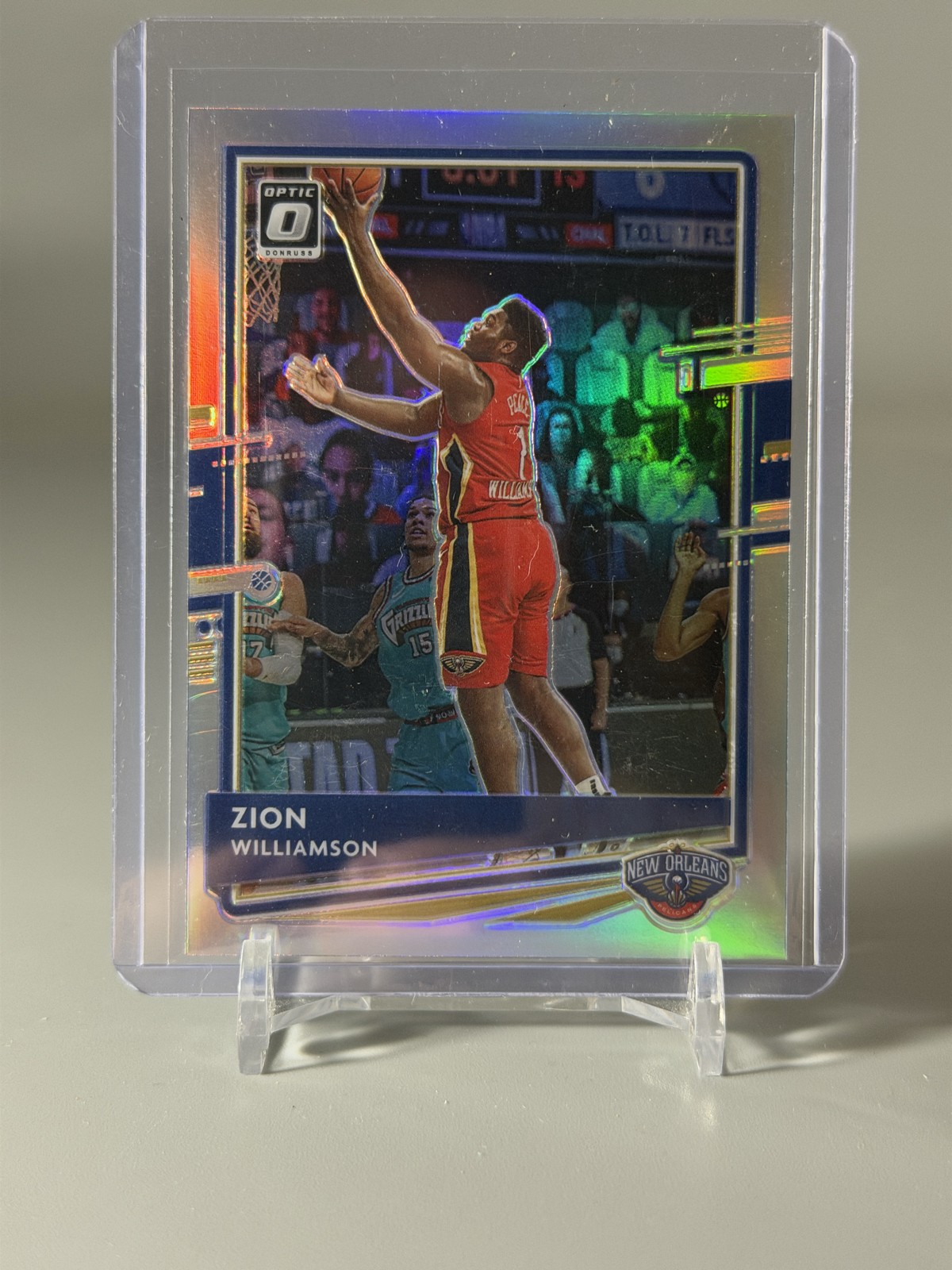 2020-21 Panini Donruss Optic - Zion Williamson #40 Holo Prizm