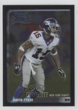 2003 Bowman Chrome David Tyree #204 7qt